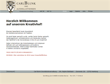 Tablet Screenshot of carl-blunk.de